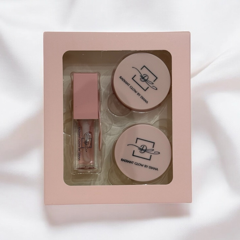 Moisturizing Lip Care Set- Radiant Glow by Diana